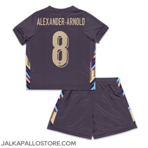 Englanti Alexander-Arnold #8 Vieraspaita Lapsille EM-Kisat 2024 Lyhythihainen (+ shortsit)